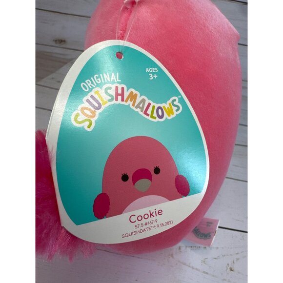 Squishmallows Cookie the Toucan "Forever" Best Friends 7.5" Plush Stuffed Gift - Picture 3 of 8